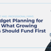 IT budget planning for 2027 for growing firms